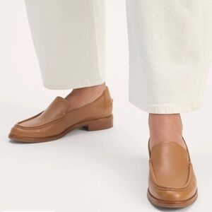 Everlane Tan Leather Loafers